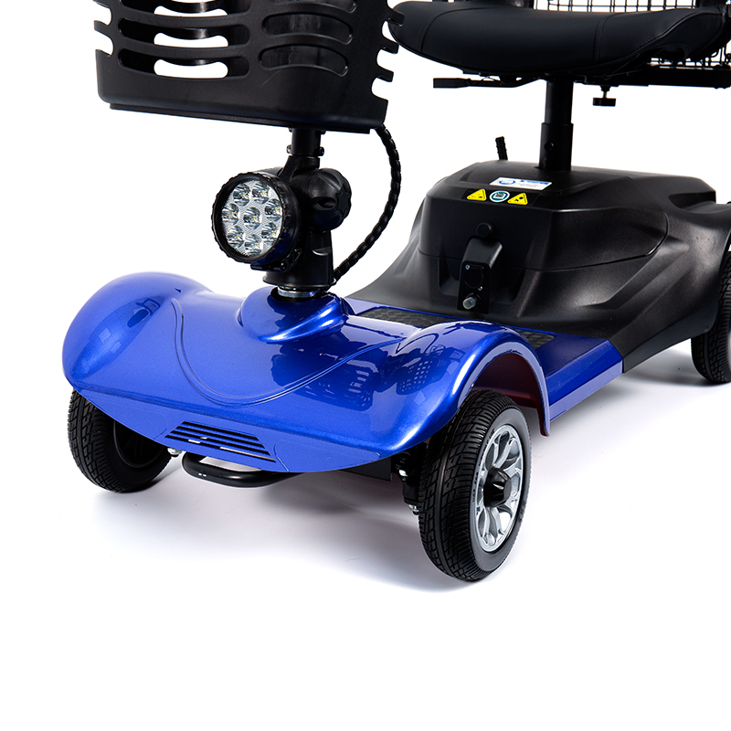 YL-08S হেভি-ডিউটি 4 হুইল ফোল্ডিং মোবিলিটি স্কুটার যার 12° আরোহণ ক্ষমতা রয়েছে