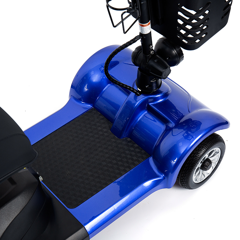 YL-08S হেভি-ডিউটি 4 হুইল ফোল্ডিং মোবিলিটি স্কুটার যার 12° আরোহণ ক্ষমতা রয়েছে