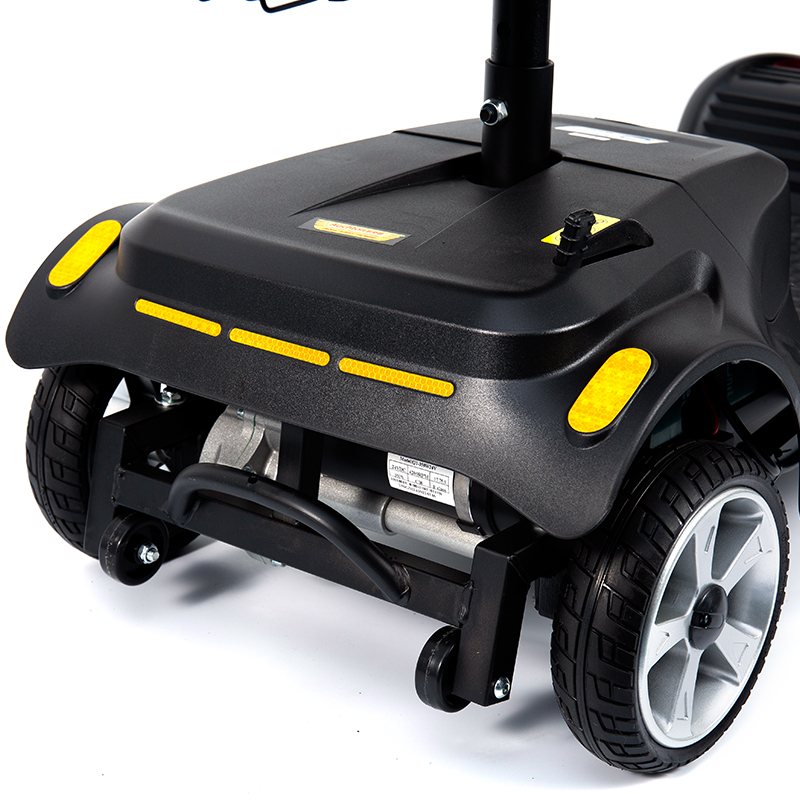 YL-07 4 হুইল ট্রাভেল ফোল্ডেবল ইলেকট্রিক চালিত মোবিলিটি স্কুটার সাথে ঝুড়ি