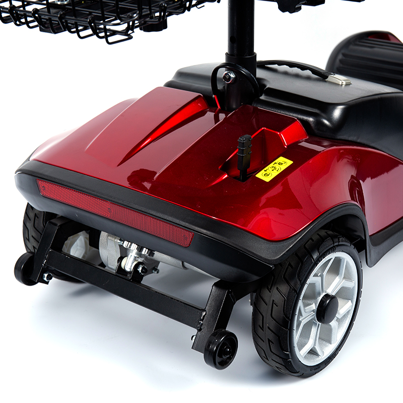 YL-07T 4 হুইল পোর্টেবল ফোল্ডেবল ইলেকট্রিক চালিত মোবিলিটি স্কুটার