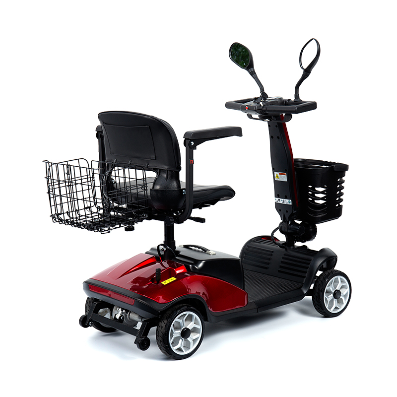 YL-07T 4 হুইল পোর্টেবল ফোল্ডেবল ইলেকট্রিক চালিত মোবিলিটি স্কুটার