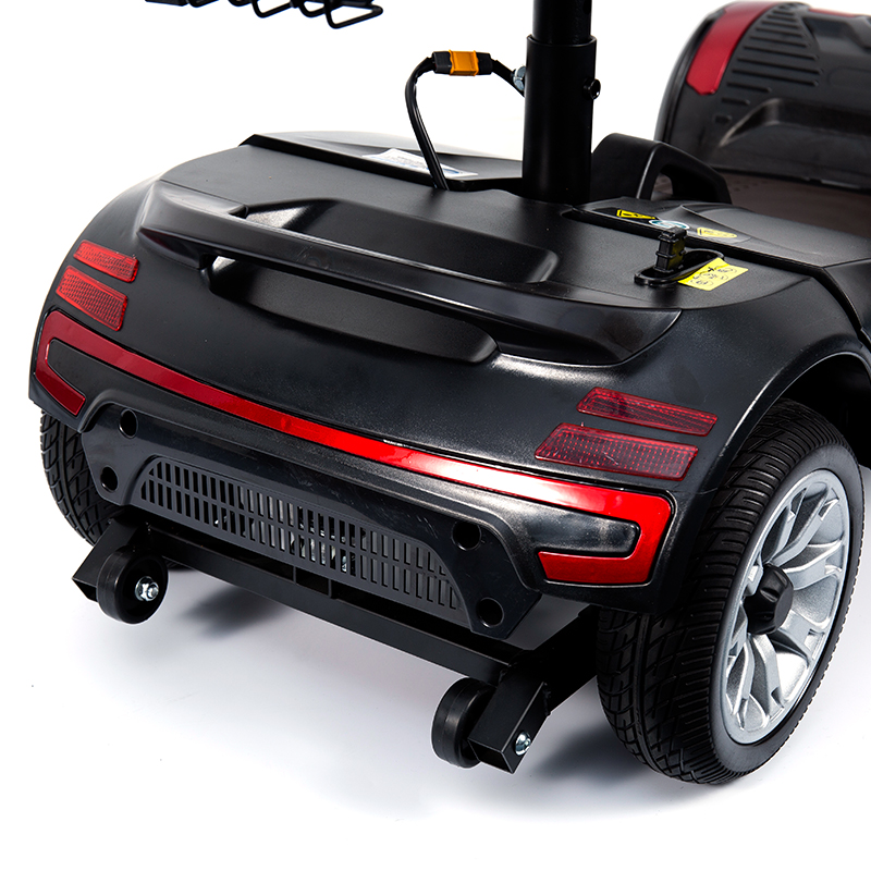 বয়স্কদের জন্য YL-01S 4 হুইল পোর্টেবল ফোল্ডিং মোটরাইজড মোবিলিটি স্কুটার