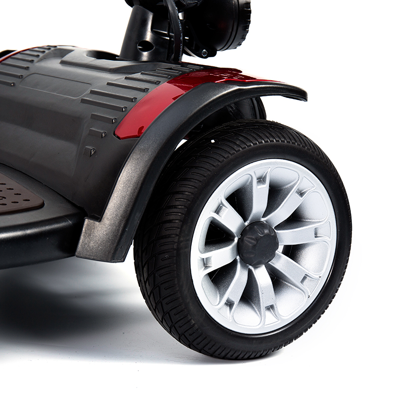 বয়স্কদের জন্য YL-01S 4 হুইল পোর্টেবল ফোল্ডিং মোটরাইজড মোবিলিটি স্কুটার