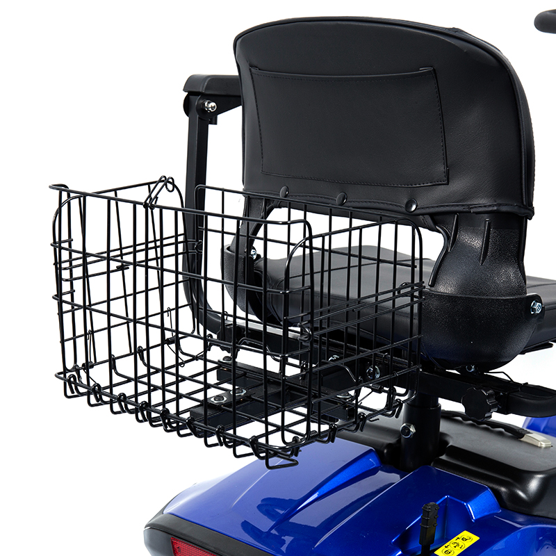 ঝুড়ি সহ YL-09B ফোল্ডিং 4-হুইল লাইটওয়েট মোবিলিটি স্কুটার