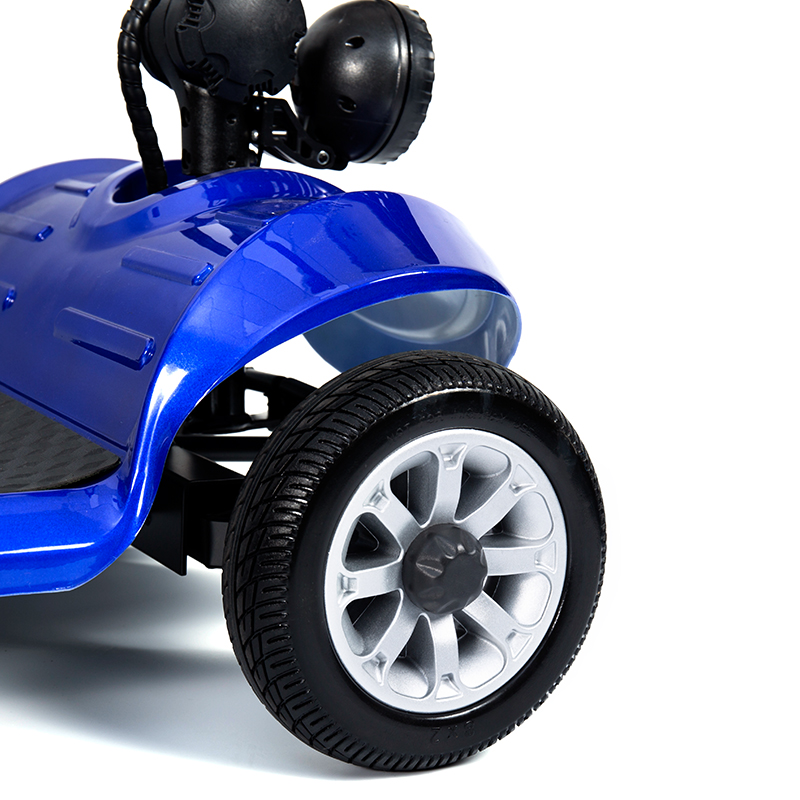 ঝুড়ি সহ YL-09B ফোল্ডিং 4-হুইল লাইটওয়েট মোবিলিটি স্কুটার