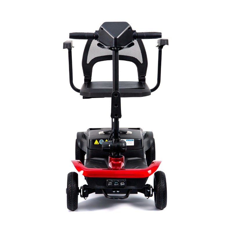 YL-02 বয়স্কদের জন্য লাইটওয়েট 4-হুইল মোবিলিটি স্কুটার, একটি 360° সুইভেল সিট সমন্বিত