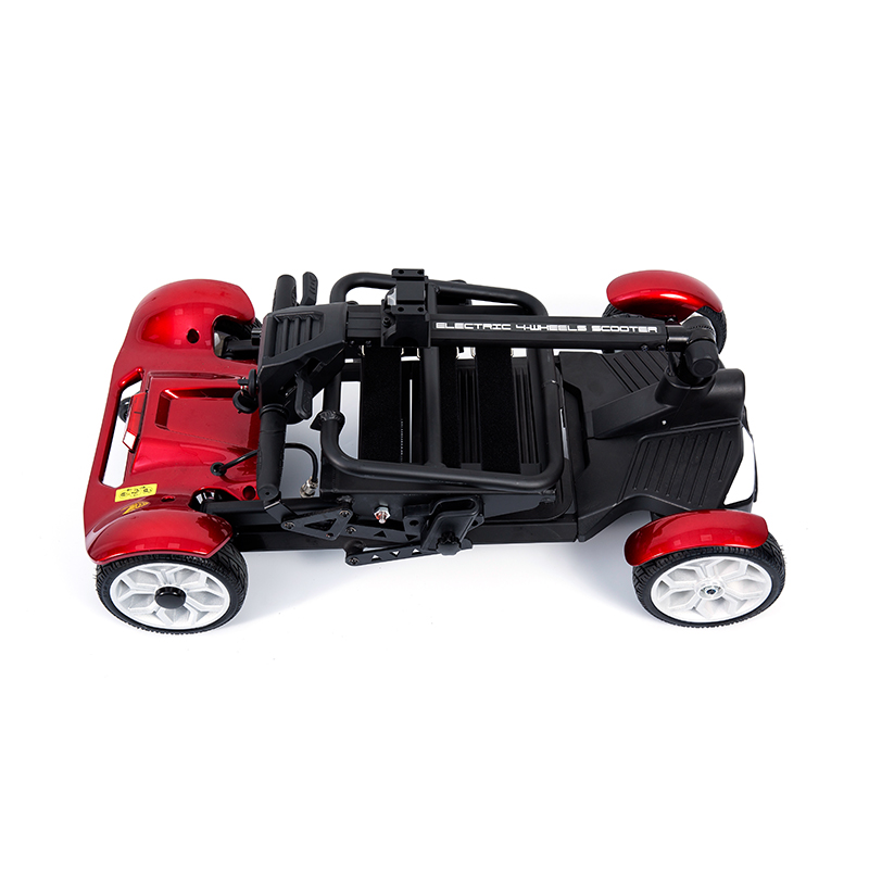 LED হেডলাইট, ঝুড়ি সহ সিনিয়রদের জন্য YL-211 4 চাকার পর্যটক ইলেকট্রিক স্কুটার