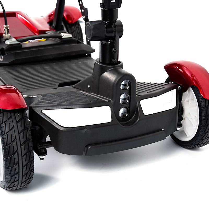 LED হেডলাইট, ঝুড়ি সহ সিনিয়রদের জন্য YL-211 4 চাকার পর্যটক ইলেকট্রিক স্কুটার