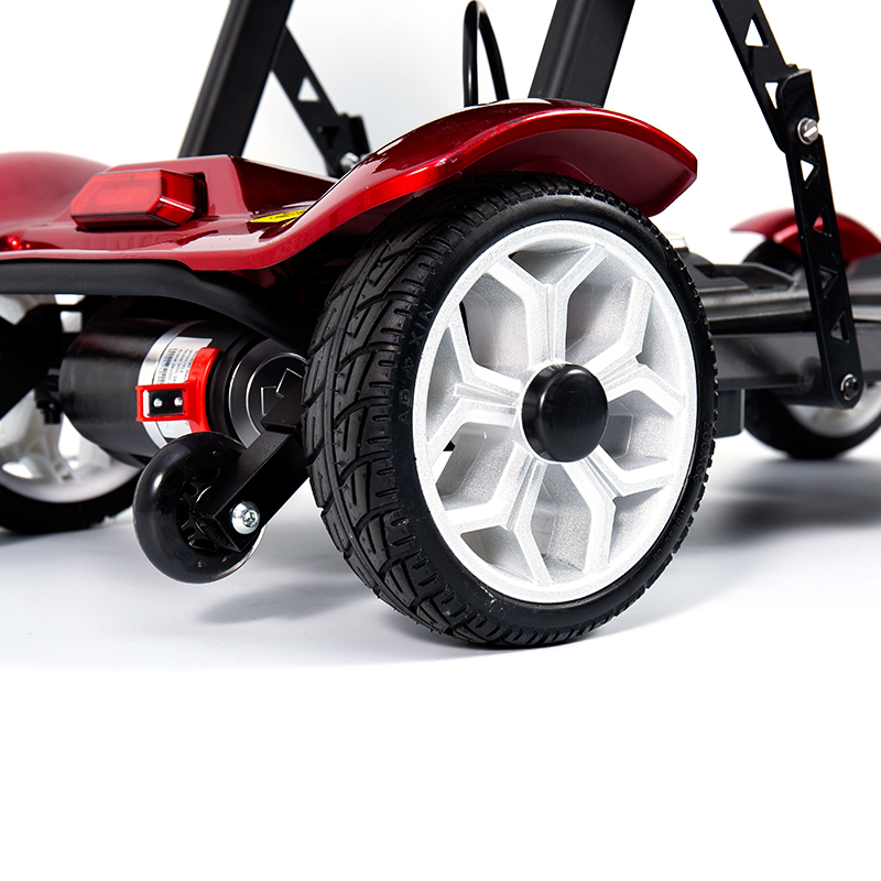 LED হেডলাইট, ঝুড়ি সহ সিনিয়রদের জন্য YL-211 4 চাকার পর্যটক ইলেকট্রিক স্কুটার