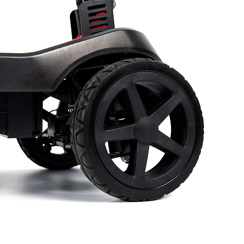 YL-985S 4 চাকার লাইটওয়েট পোর্টেবল ফোল্ডেবল ট্রাভেল ইলেকট্রিক চালিত স্কুটার