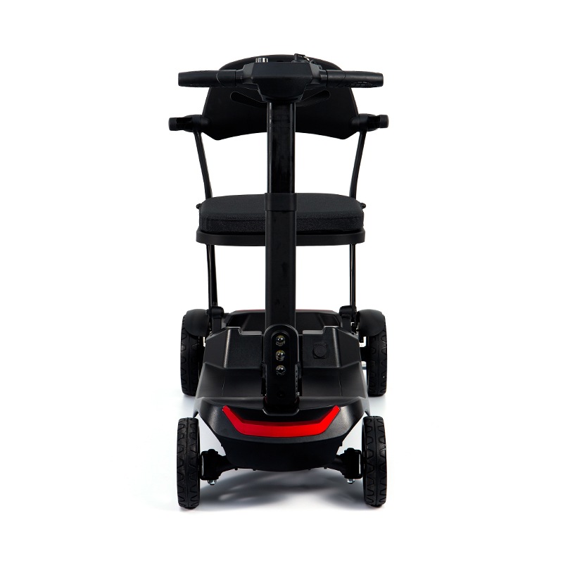 YL-985S 4 চাকার লাইটওয়েট পোর্টেবল ফোল্ডেবল ট্রাভেল ইলেকট্রিক চালিত স্কুটার